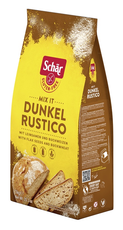 SCHAR MIX IT DUNKEL RUSTICO SENZA GLUTINE SENZA LATTOSIO 1 KG - FARMAPRIME