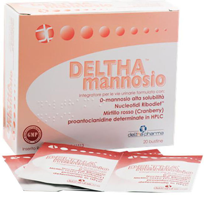 DELTHA MANNOSIO 20 BUSTINE 60 G - FARMAPRIME