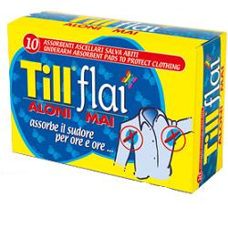 TILL FLAI ASSORBENTI ASCELLARI 10 PEZZI - FARMAPRIME
