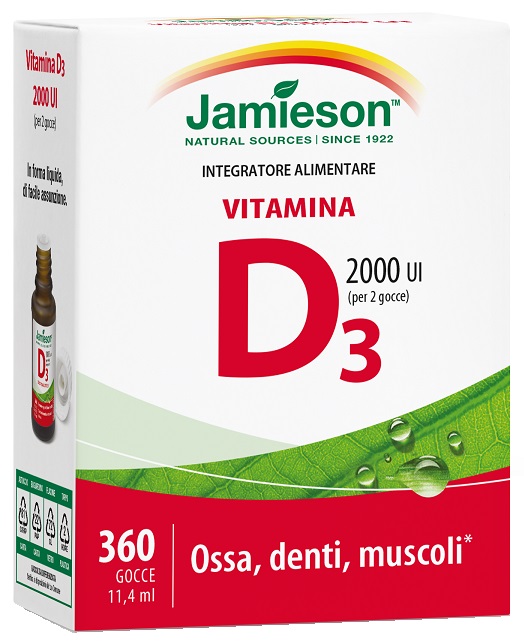 JAMIESON VITAMINA D GOCCE 11,4 ML - FARMAPRIME