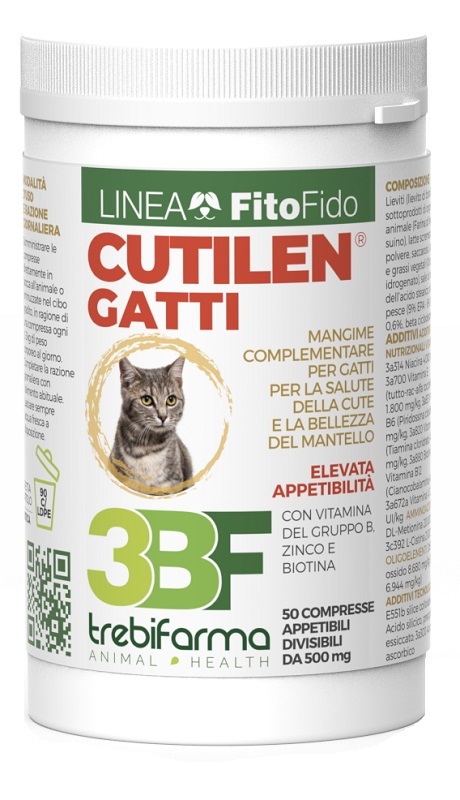 CUTILEN GATTI 50 COMPRESSE BARATTOLO 25 G - FARMAPRIME