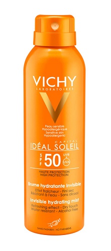 Ideal Soleil Spray Invisibile Trasparente  Spf50+  - FARMAPRIME