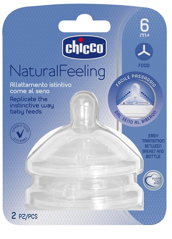 CHICCO TETTARELLA STEPUP NEW 6M+ FLUSSO PAPPA - FARMAPRIME