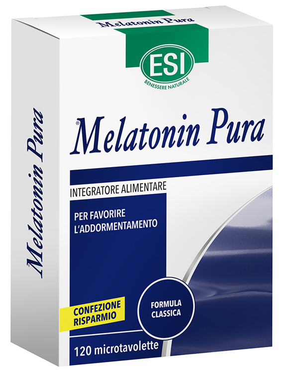 ESI MELATONIN PURA 120 MICROTAVOLETTE - FARMAPRIME