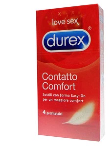 PROFILATTICO DUREX CONTATTO COMFORT 4 PEZZI - FARMAPRIME