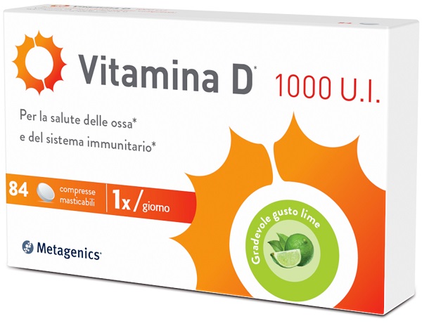 VITAMINA D 1000 UI 84 COMPRESSE MASTICABILI - FARMAPRIME