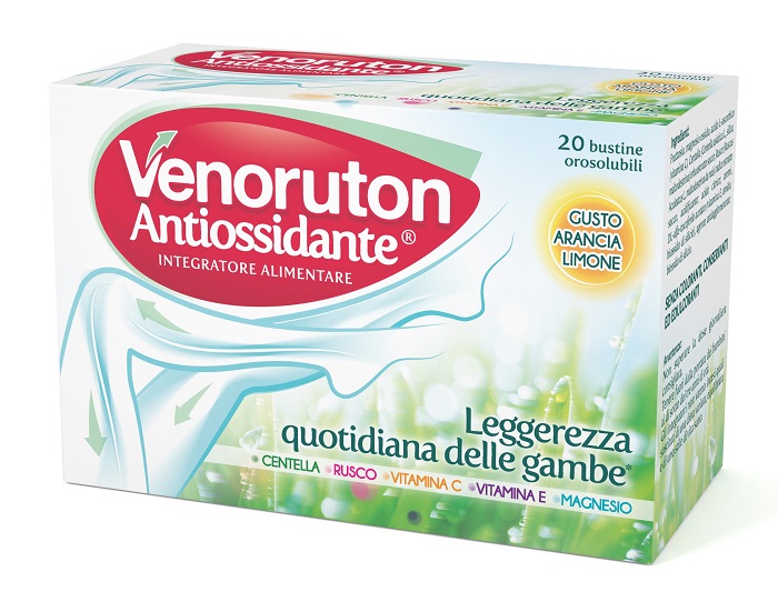 VENORUTON ANTIOSSIDANTE 20 BUSTINE OROSOLUBILI MONODOSE - FARMAPRIME