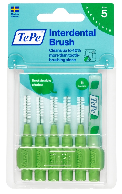 TEPE SCOVOLINO VERDE 0,8MM 6 PEZZI - FARMAPRIME