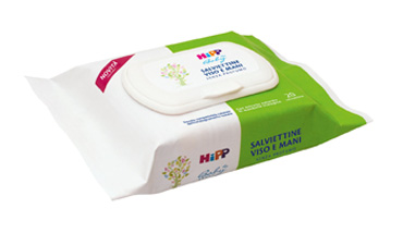 HIPP SALVIETTINE VISO&MANI 1X20 PEZZI - FARMAPRIME