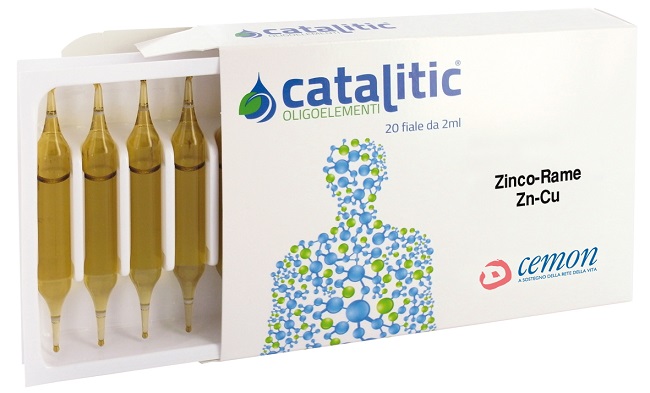 CATALITIC OLIGOELEMENTI ZINCO RAME ZN-CU 20 FIALE 2 ML - FARMAPRIME