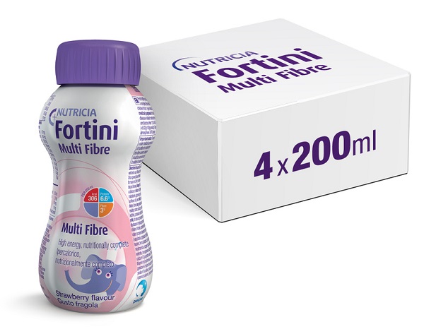 FORTINI MULTI FIBRE GUSTO FRAGOLA 200 ML - FARMAPRIME