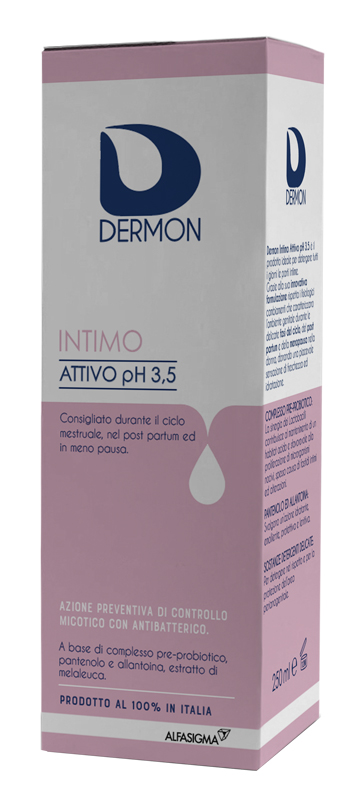 DERMON INTIMO ATTIVO 250 ML - FARMAPRIME