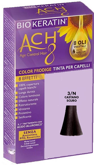 BIOKERATIN ACH8 COLOR PRODIGE 3/N CASTANO SCURO - FARMAPRIME