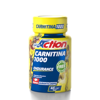 PROACTION CARNITINA 1000 45 COMPRESSE - FARMAPRIME