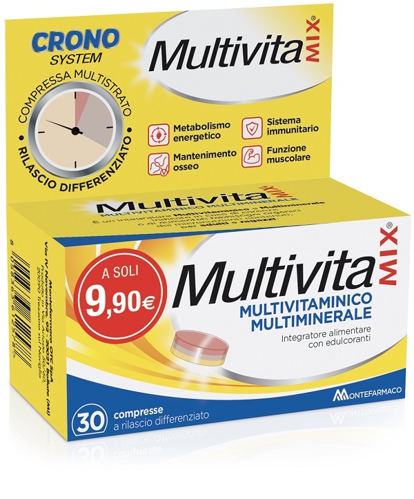 MULTIVITAMIX CRONO 30 COMPRESSE - FARMAPRIME
