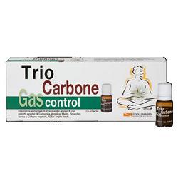 TRIOCARBONE GAS CONTROL 7 FLACONCINI 10 ML - FARMAPRIME