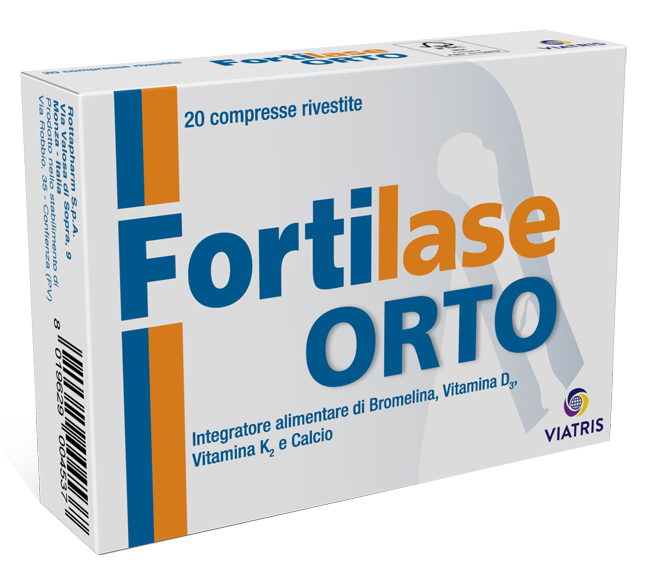FORTILASE ORTO 20 COMPRESSE RIVESTITE - FARMAPRIME