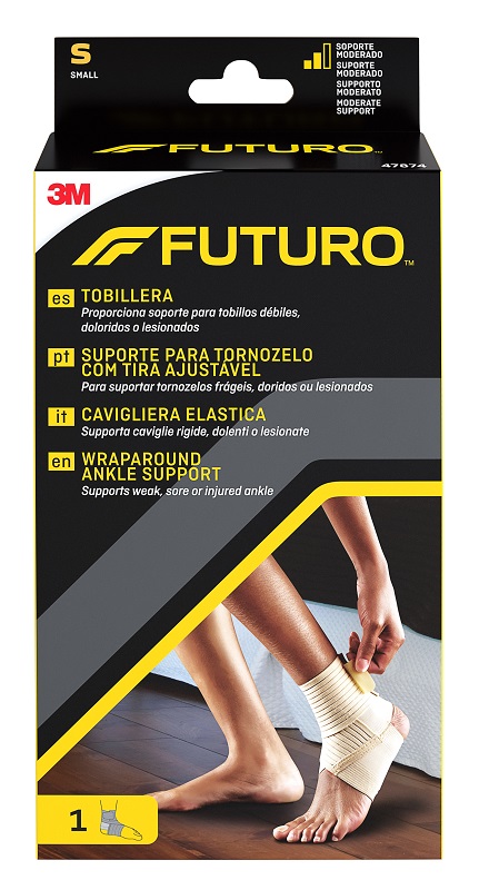 CAVIGLIERA ELASTICA FUTURO MEDIUM DIMENSIONE 20,5/23CM - FARMAPRIME