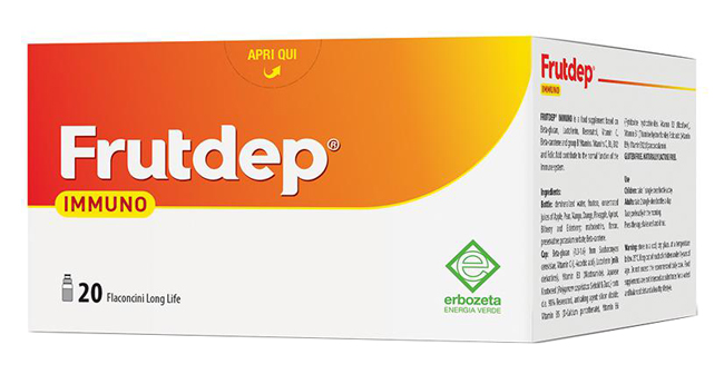 FRUTDEP IMMUNO 20 FLACONCINI 10 ML - FARMAPRIME
