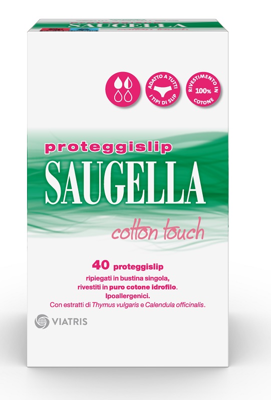 SAUGELLA ASSORBENTI COTTON TOUCH PROTEGGISLIP 40 PEZZI - FARMAPRIME