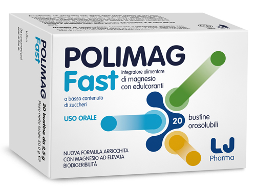 POLIMAG FAST 20 BUSTINE OROSOLUBILI - FARMAPRIME