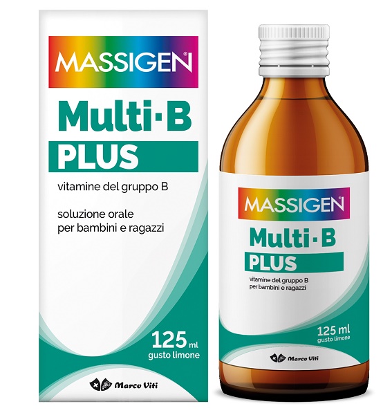 MASSIGEN MULTI-B PLUS VITAMINE DEL GRUPPO B 125 ML - FARMAPRIME