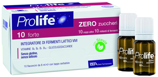 PROLIFE 10 MILIARDI ZERO ZUCCHERO 10 FLACONI DA 8 ML - FARMAPRIME