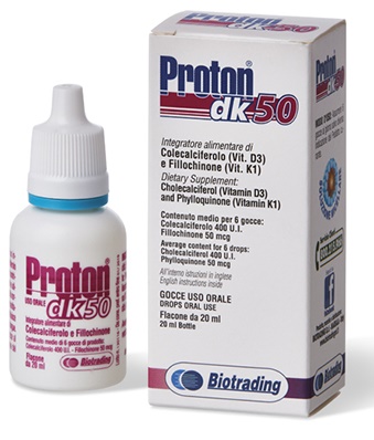 PROTON DK 50 GOCCE 20 ML - FARMAPRIME