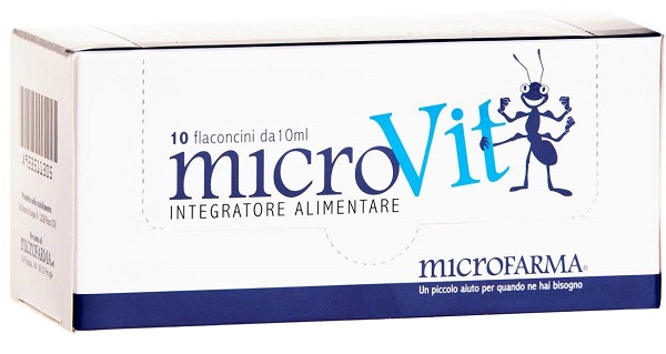 MICROVIT 10 FLACONCINI DA 10 ML - FARMAPRIME