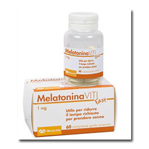 MELATONINA VITI FAST 1MG 60 COMPRESSE GUSTO ARANCIA - FARMAPRIME