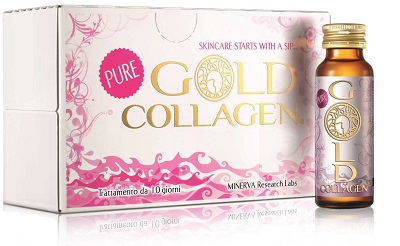 GOLD COLLAGEN PURE 10 FLACONI 50 ML - FARMAPRIME