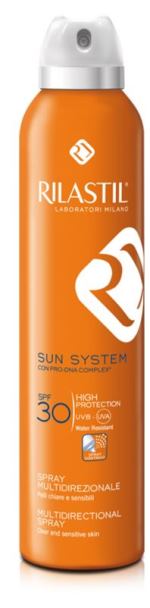 RILASTIL SUN SYSTEM PHOTO PROTECTION THERAPY SPF30 MULTIDIREZIONALE 200 ML - FARMAPRIME