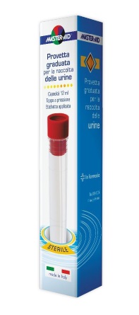PROVETTA RACCOLTA URINA MASTER-AID 12 ML - FARMAPRIME