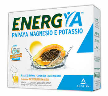 ENERGYA PAPAYA MAGNESIO POTASSIO 14 BUSTINE - FARMAPRIME