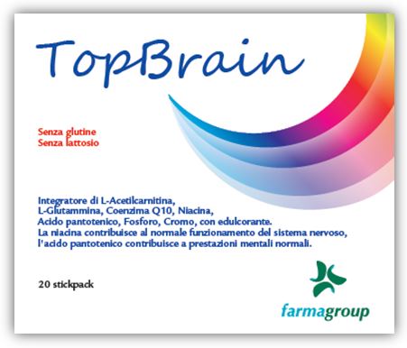 TOPBRAIN 20 STICK 4,5 G - FARMAPRIME