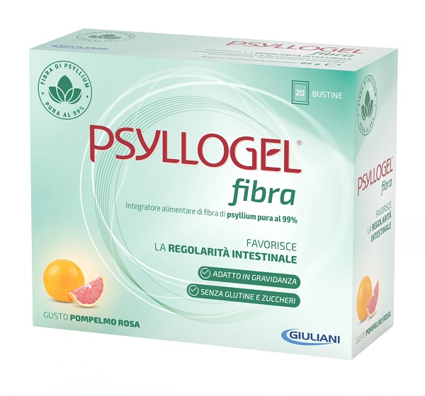 PSYLLOGEL FIBRA POMPELMO ROSA 20 BUSTINE - FARMAPRIME