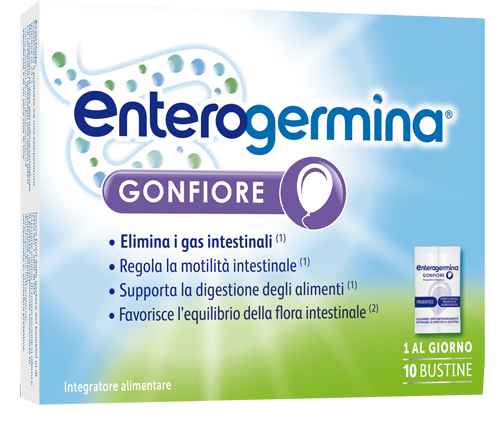 ENTEROGERMINA GONFIORE 10 BUSTINE BIPARTITE - FARMAPRIME