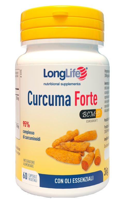 LONGLIFE CURCUMA FORTE 60 CAPSULE VEGETALI - FARMAPRIME