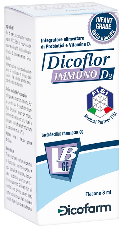 DICOFLOR IMMUNO D3 8 ML FLACONE - FARMAPRIME