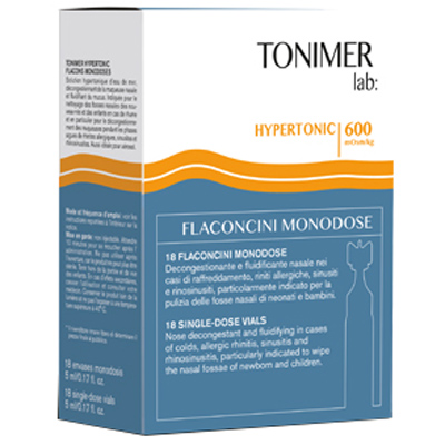 TONIMER LAB HYPERTONIC 18 FLACONCINI MONODOSE - FARMAPRIME
