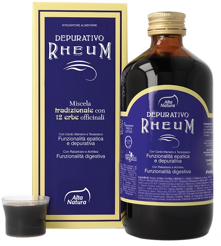 DEPURATIVO RHEUM MISCELA ERBE OFFICINALI 250 ML - FARMAPRIME