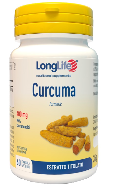 LONGLIFE CURCUMA 60 CAPSULE VEGETALI - FARMAPRIME