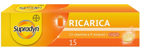 SUPRADYN RICARICA 15 COMPRESSE EFFERVESCENTI - FARMAPRIME
