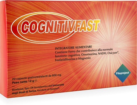 COGNITIVFAST 20 CAPSULE GASTRORESISTENTI DA 600 MG - FARMAPRIME