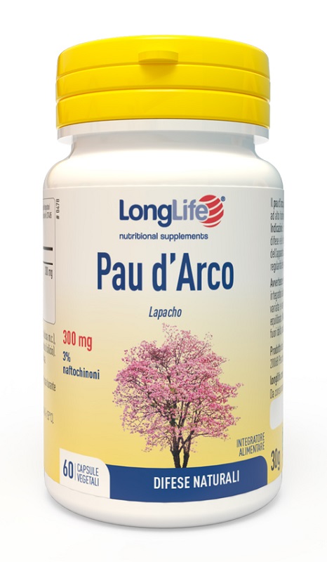 LONGLIFE PAU D'ARCO 60 CAPSULE VEGETALI - FARMAPRIME