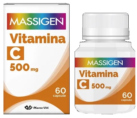 MASSIGEN C VITI 500MG DI VITAMINA C 60 CAPSULE - FARMAPRIME