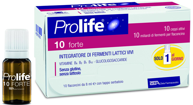 PROLIFE 10 FORTE 10 FLACONCINI DA 8 ML - FARMAPRIME