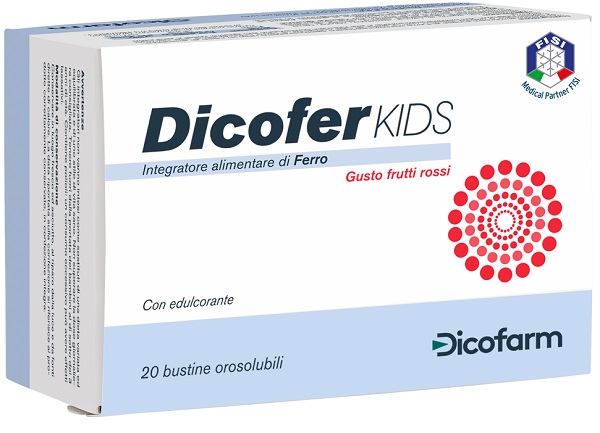 DICOFER KIDS 20 BUSTINE OROSOLUBILI - FARMAPRIME
