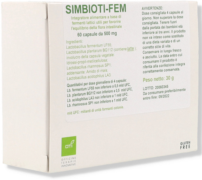 SIMBIOTI FEM 60 CAPSULE - FARMAPRIME