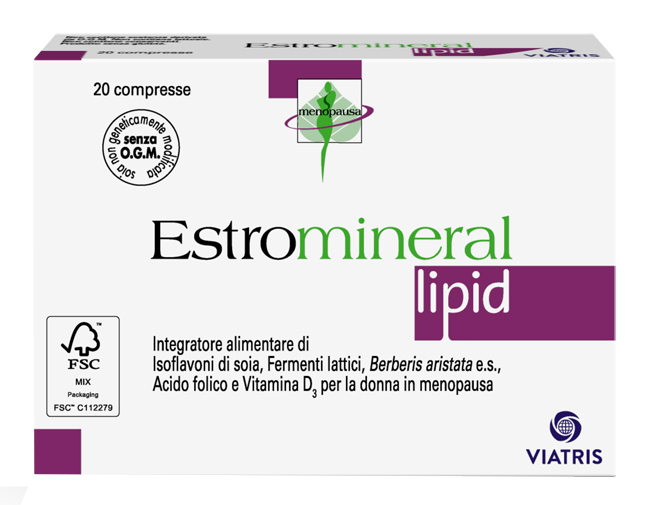ESTROMINERAL LIPID 20 COMPRESSE - FARMAPRIME
